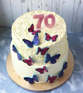 Торт на 70 лет женщине №477057