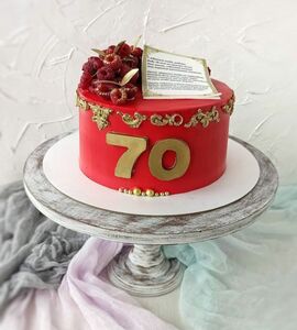 Торт на 70 лет женщине №477058