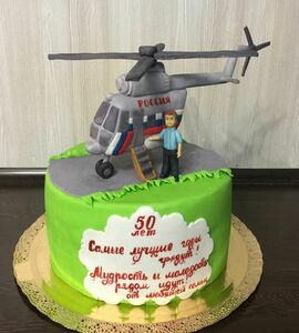 Торт вертолет №345101