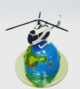 Торт вертолет №345112