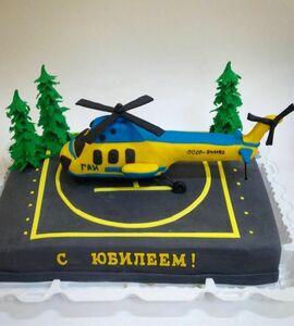 Торт вертолет №345115