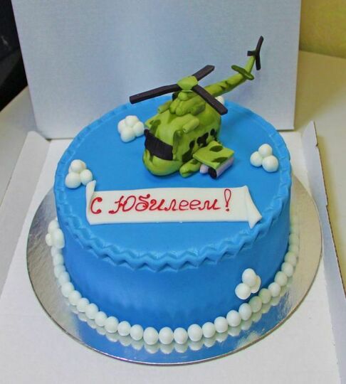 Торт вертолет №345123