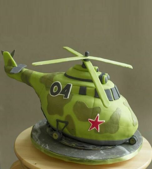 Торт вертолет №345130