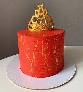 Торт желто-красный №150904