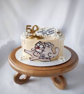 Торт на 50 лет свадьбы №195604