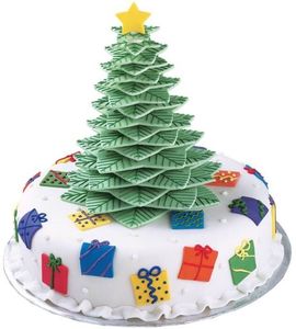 Торт новогодний с супер-елкой