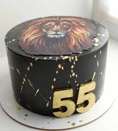 Торт на 55 лет мужчине №476466