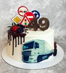 торт для дальнобойщика на день рождения