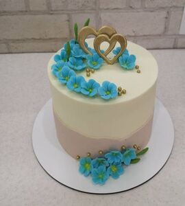 Торт на 4 года свадьбы №191008
