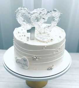 Торт на 1 год свадьбы №190715