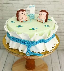 Торт на 1 год свадьбы №190719