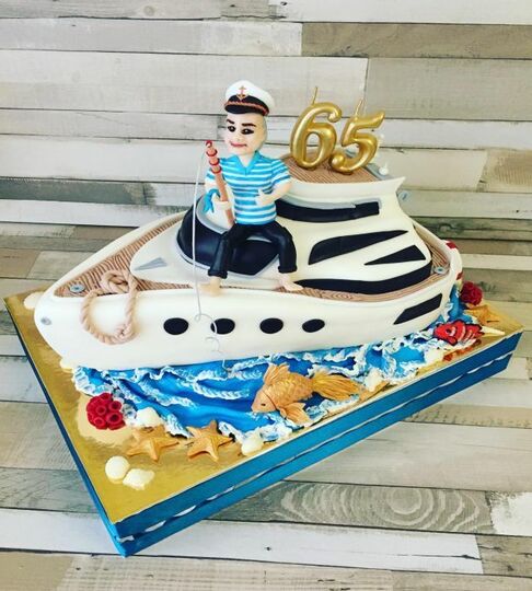 Торт на 65 лет мужчине №476940