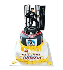 Торт Элвис Пресли в Лас-Вегасе