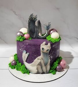 Торт Как приручить дракона №197829