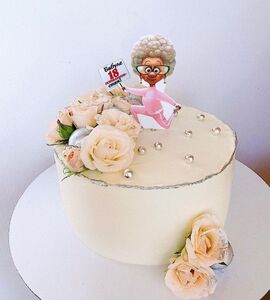 Торт на 63 года женщине №110004