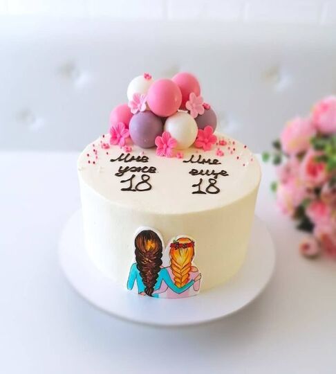 Торт для двух сестер №125023