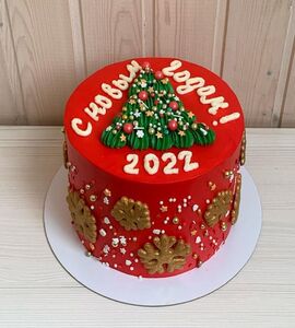 Торт на Новый 2022 Год №196128