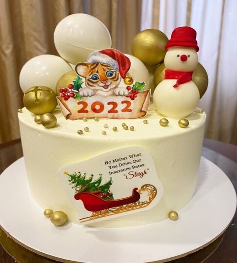 Торт на Новый 2022 Год №196143