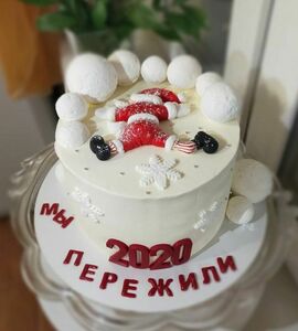 Торт на Новый 2021 год №483305
