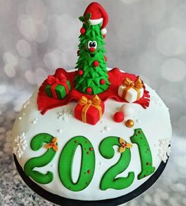 Торт на Новый 2021 год №483307