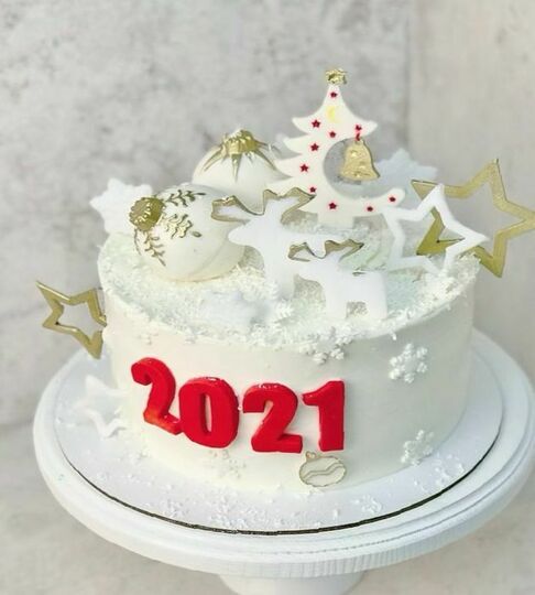 Торт на Новый 2021 год №483329