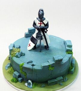Торт с рыцарем №486211