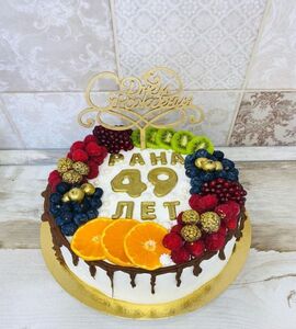 Торт фруктовый №144605