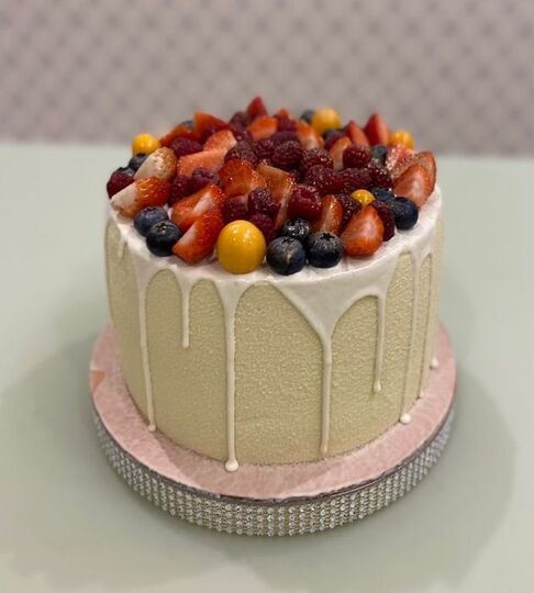 Торт фруктовый №144606