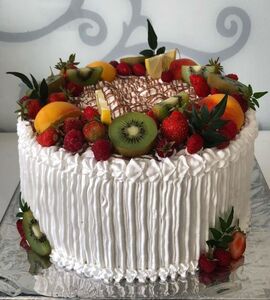 Торт фруктовый №144618