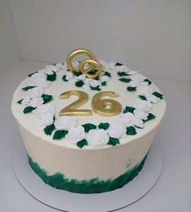 Торт на 26 лет свадьбы №193201