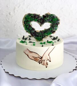 Торт на Нефритовую свадьбу №193218