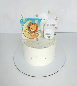 Торт на рождение мальчика №487409