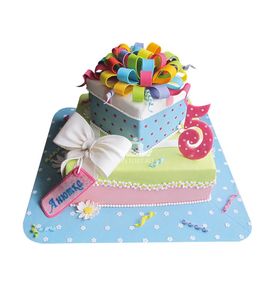 Торт На день рождения 5 лет №3769