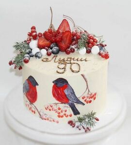 Торт с птицами №492202