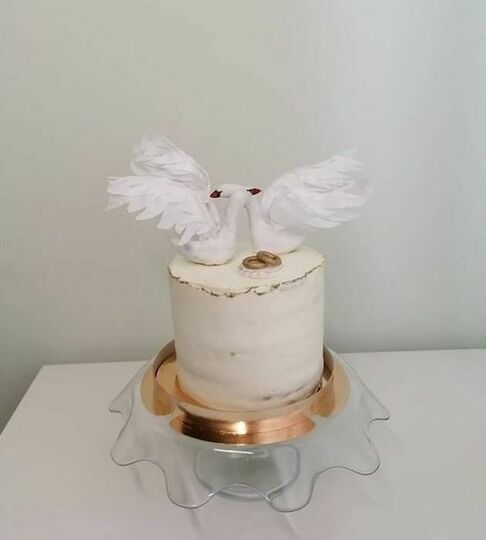 Торт с птицами №492205