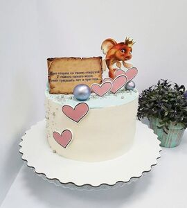 Торт на 33 года свадьбы №193905
