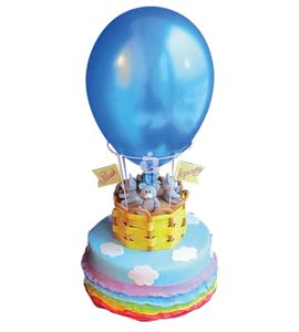 Торт в форме воздушного шара
