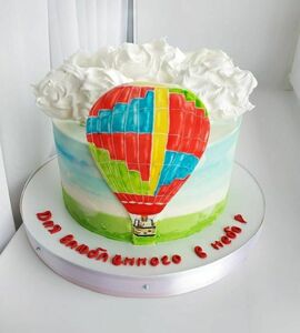 Торт воздушный шар №345261