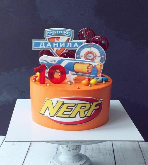 Торт с Nerf №486606