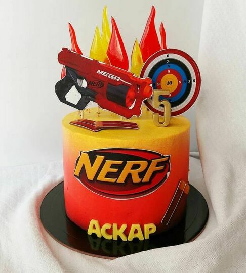 Торт с Nerf №486610