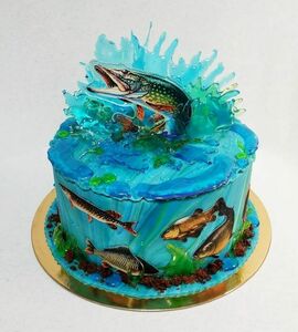 Торт рыбаку №469217