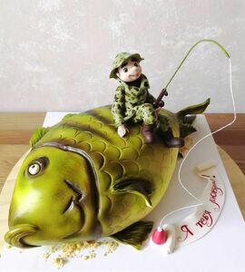 Торт рыбаку №469225
