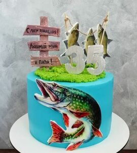 Торт рыбаку №469305