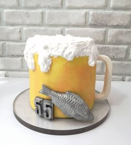 Торт кружка пива №154031