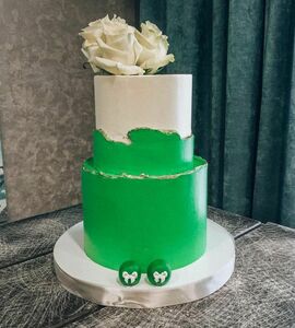 Торт зеленый №508621