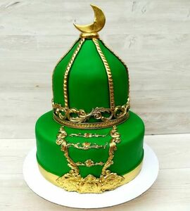 Торт зеленый №508623