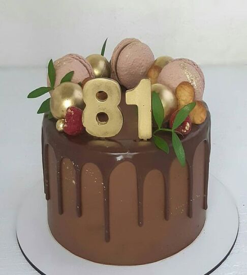 Торт на 81 год мужчине №118305
