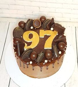 Торт на 97 лет мужчине №119609