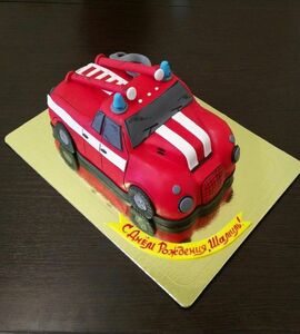 Торт пожарная машина №454240