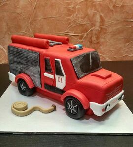 Торт пожарная машина №454265